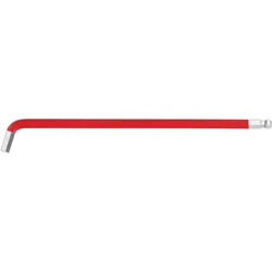 KS Tools Kugelkopf-Innensechskant-Winkelstiftschlüssel, XL, ZOLL, 108° abgewinkelt lila - 151.4433 - lila