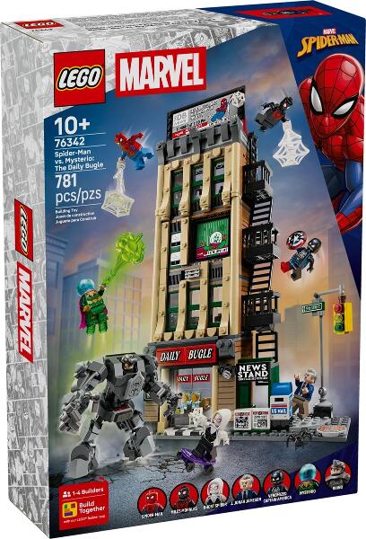 LEGO® Super Heroes 76342 Spider-Man vs. Mysterio: Daily Bugle