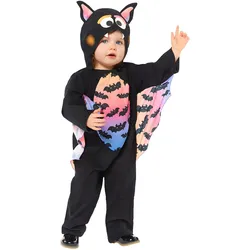 Amscan Mini Fledermaus Batty Kinderkostüm (68, 74, 80)