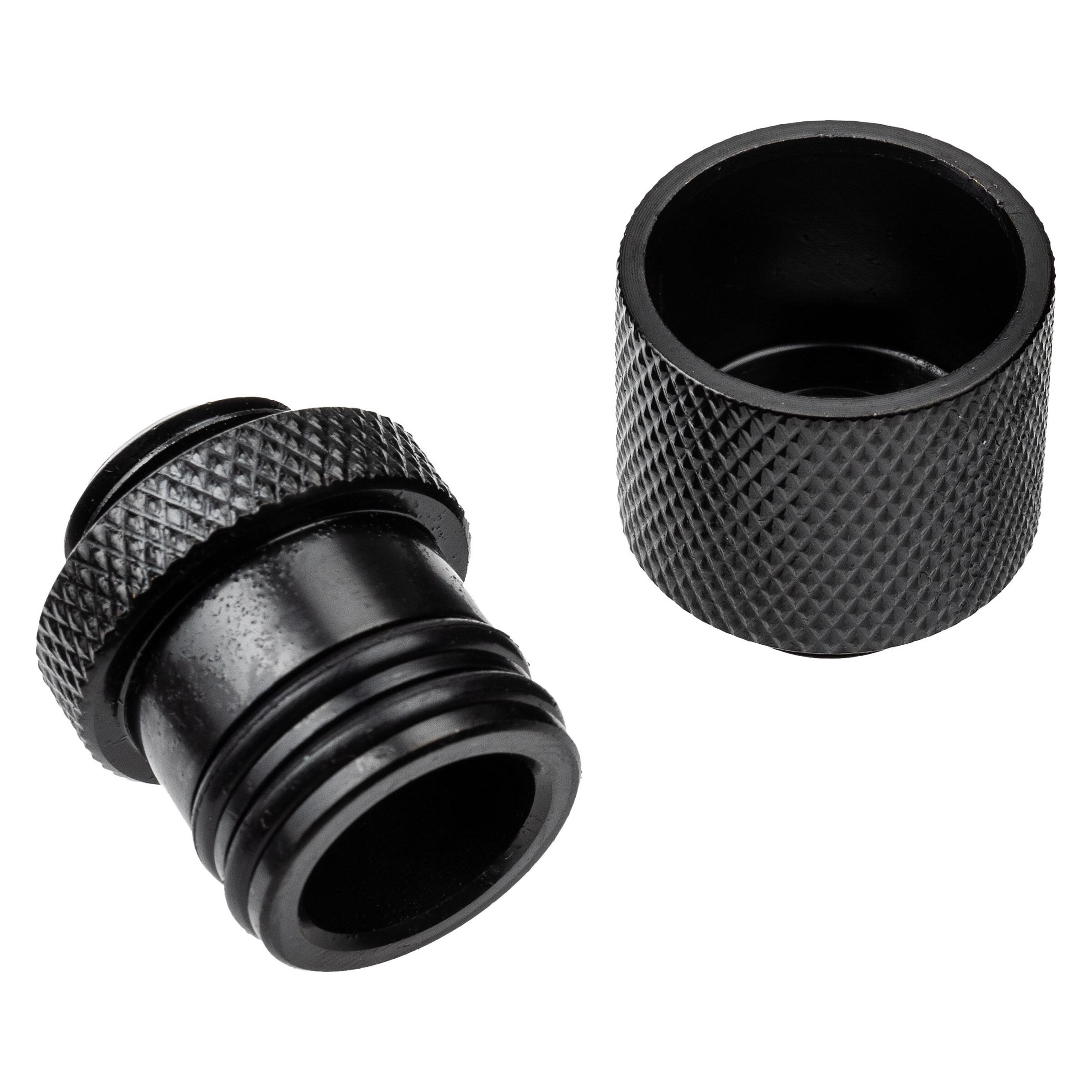 Alphacool Alpha ES D-Plug 20mm G1/4 AG auf bk G1/4 AG - 1021768 (17579)