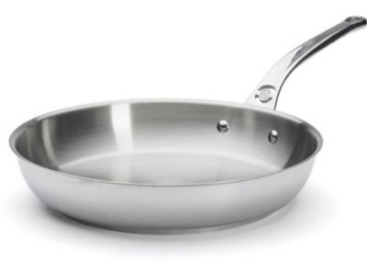 De Buyer - Poêle Milady Queue Fonte Inox 24 Cm 3412.24