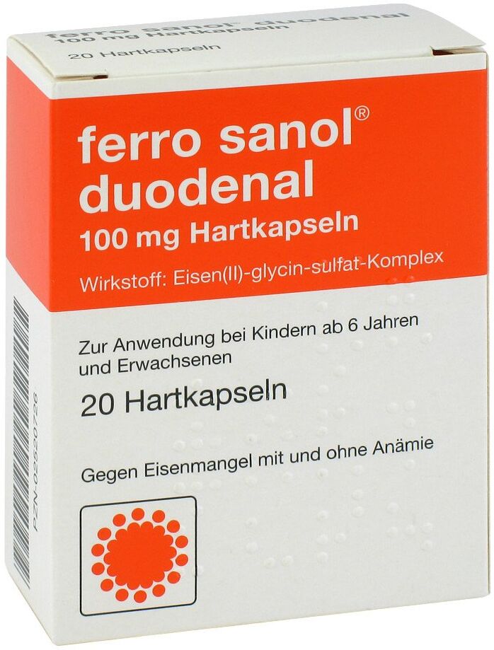 Ferro sanol duodenal 100mg
