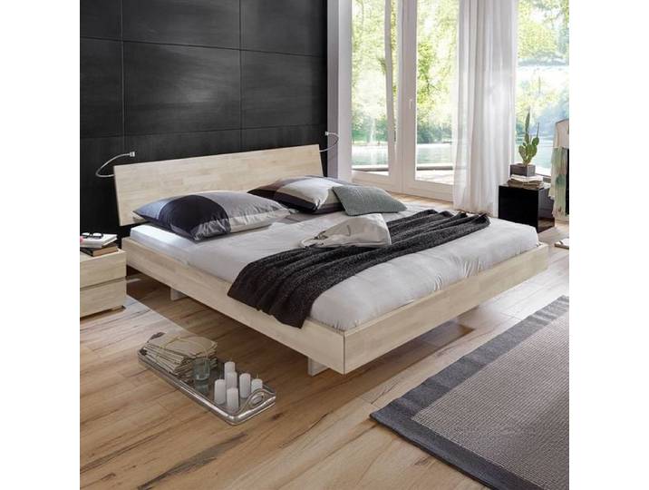 Massivholzbett Rimini Buche Massivholz 200x200 cm