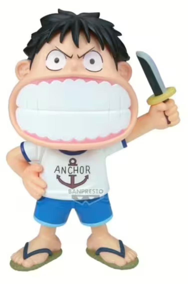 Banpresto One Piece Big Sofvimates Monkey D. Luffy Figuur
