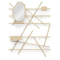 Musterring Wandgarderobe JustB! Metall Beige Kaschmir