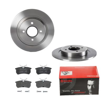 BREMBO Bremsensatz, Scheibenbremse Bremsensatz-Hinterachse ijdtidixp2 Hinterachse voll 280mm 10mm für Ford