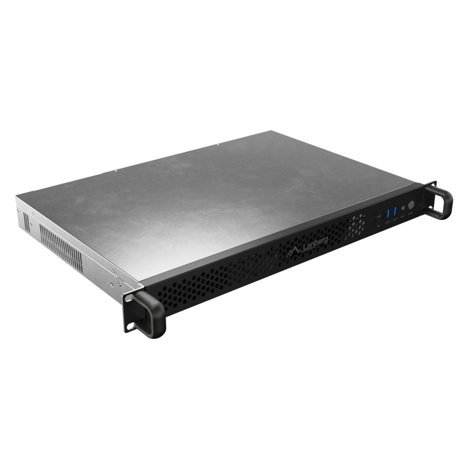Lanberg Servergehäuse ITX 300/10 19 Zoll/1U (SC01-3001-10B)