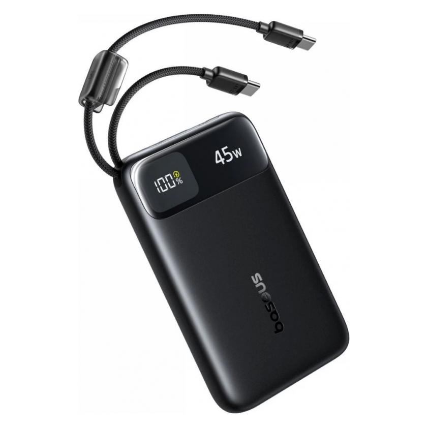 Baseus Powerbank EnerFill FC11, 10.000 mAh, 45 W, QC + PD, Schwarz E0031000 (E0031000)