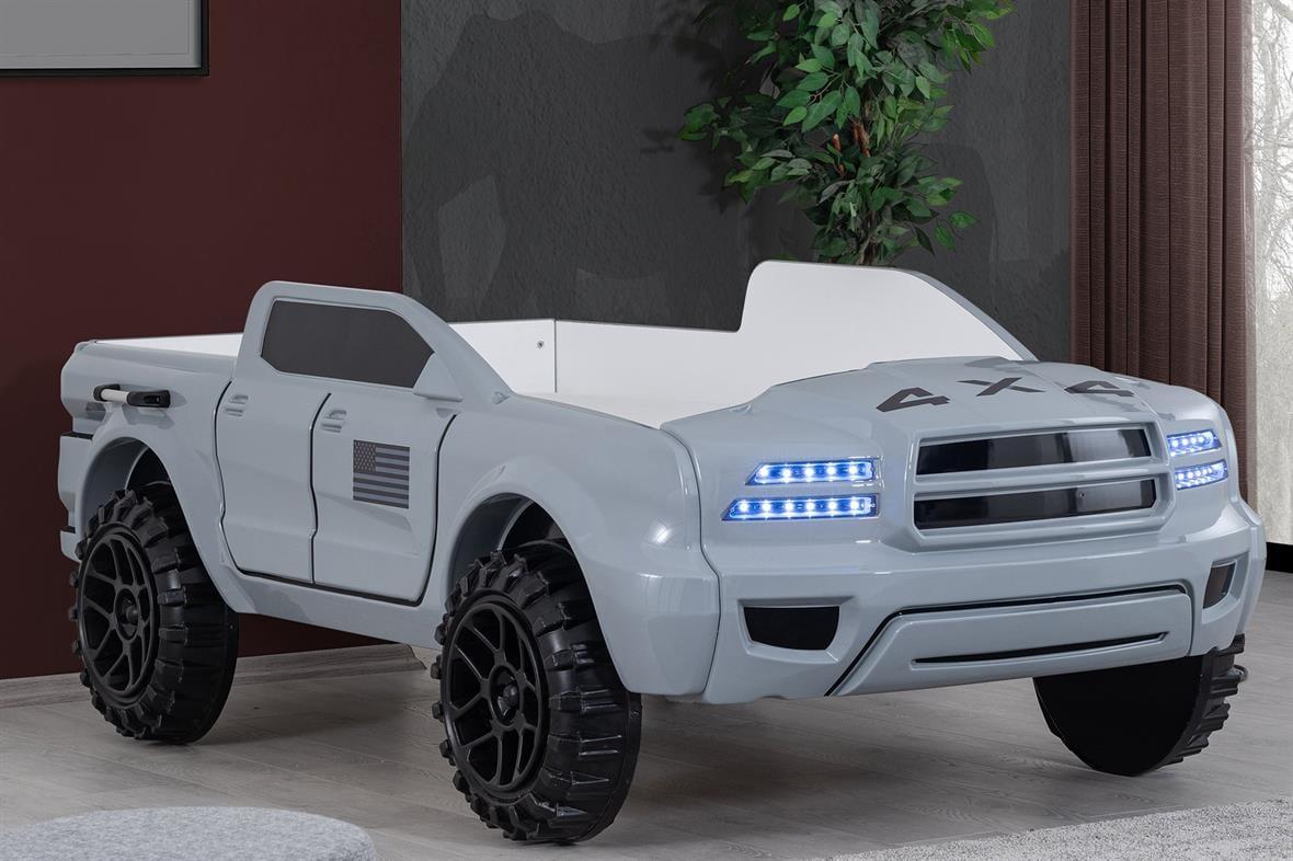 Stilvolles Graues Kinderbett Kunststoffbetten Jeep Bett Luxus Möbel