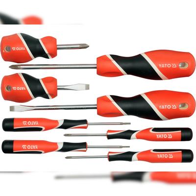 Yato Schraubendreher-Set S2-Stahl, 8-tlg. Profi
