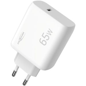 Ansmann USB-Ladegerät Home Charger HC165PD, 65 Watt, 1x USB-C, 1 Port, Schnellladegerät