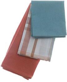 IH Casa Decor Kitchen Towel Set Of 3 Pcs Plaid