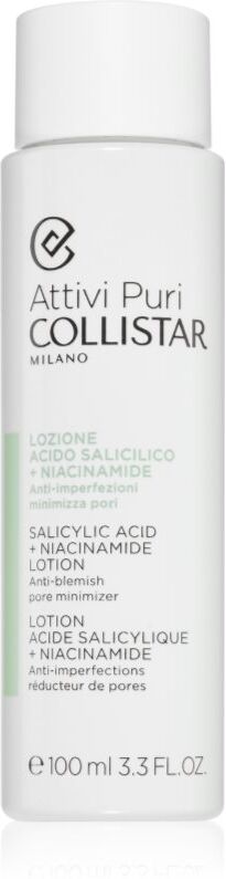 Collistar Attivi Puri Salicylic Acid + Niacinamide Hauttonikum zur Reduzierung der Poren 100 ml