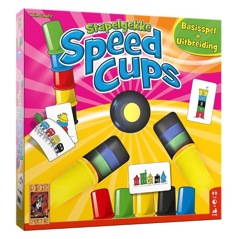 999Games Crazy Speed Cups Actionspiel, 6 Spieler (39725203)