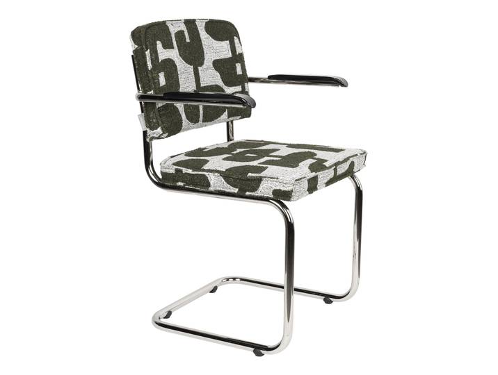 Zuiver Eetkamerstoel Ridge Deco - Groen