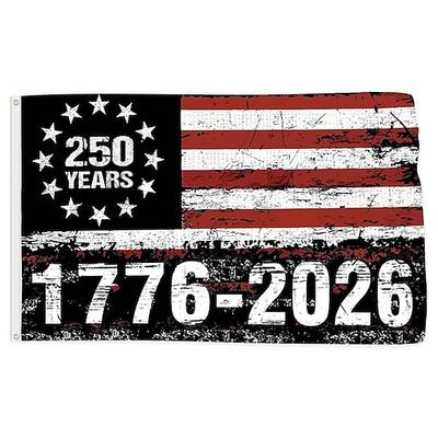 2er-Packung Flaggen zum 250. Jahrestag der amerikanischen Unabhängigkeit