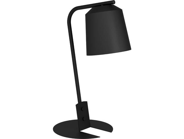Eglo Tischlampe Oneda Schwarz/weiss Stahl H 44.5 cm