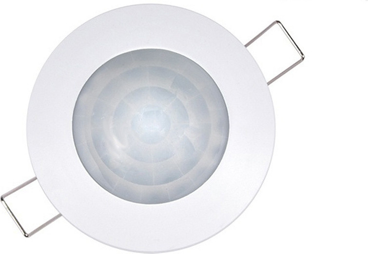 Maclean Inbouw bewegingsmelder voor het plafond, 360°, met schemersensor, IP20