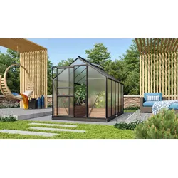 Vitavia Gewächshaus "Venus 6200",schwarz,6,2 m2