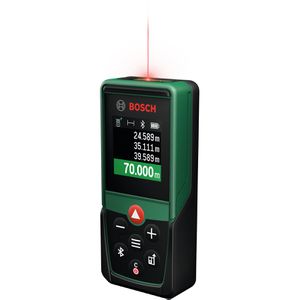 Bosch Laser-Entfernungsmesser 0603672R00, PLM70-23C, 70m Messbereich, Bluetooth, beleuchtetes Display