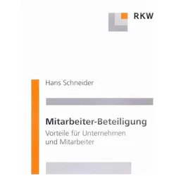 Mitarbeiter-Beteiligung., Fachbücher von Hans Schneider