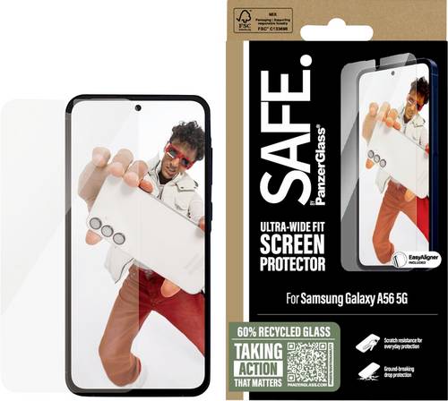 PanzerGlass SAFE Displayschutzglas Samsung Galaxy A56 5G 1 St. SARNUWFG38380