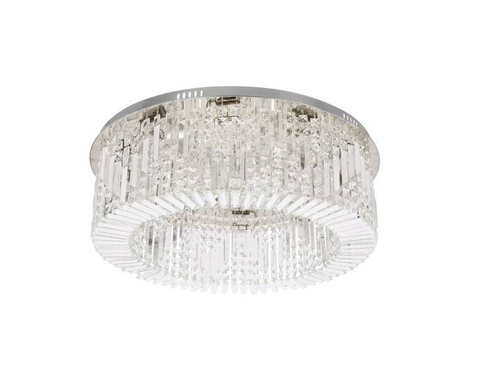 Glamouröse Kristall-Chrom-Deckenleuchte 10xE14 10W Maranga Candellux