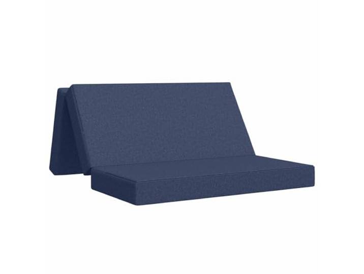 HBBMGYD Klappbares Schlafsofa, blau, 140 x 67 x 45 cm, mit abnehmbarem Atmungsaktives Polyester, weicher Schaumstoff, verstellbarer manueller Mechanismus, maschinenwaschbarer Bezug