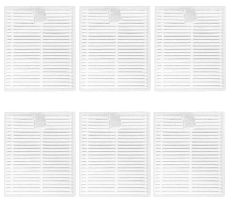 Dripio HEPA-reservefilters voor de Roborock Q7-serie, 6 stuks