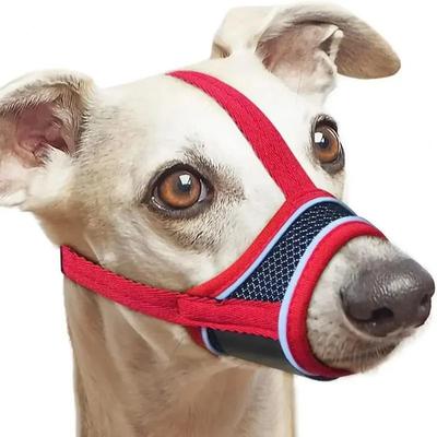 Uplifted Goods Help Keep Your Dog Safe And Comfortable During Walks Grooming And Vet Visits With This Breathable Adjustable Dog Muzzle red xs