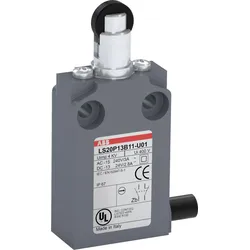 ABB LS20P13B11-U01 Positionsschalter Kunststoff-Geh. grau IP67, Kunstst.-Rollendr.bolzen Polyacetal 1SBV015913R3801
