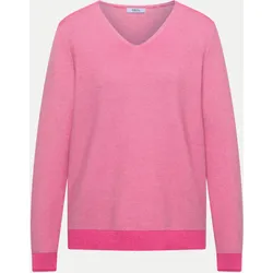 Pullover im Two-Tone-Look Pink M