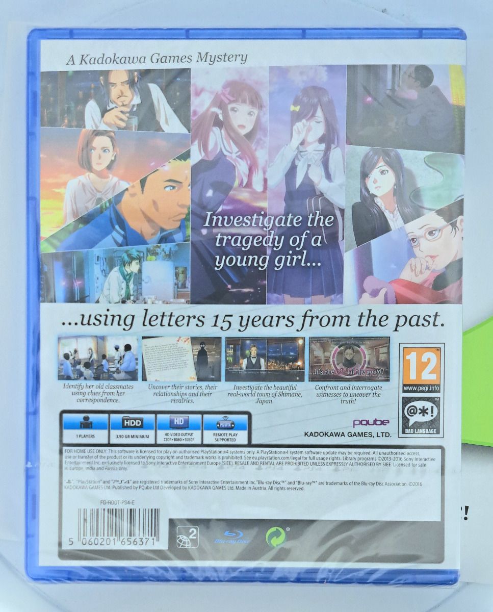 Root Letter (NIB) PS4 (Käytetty)
