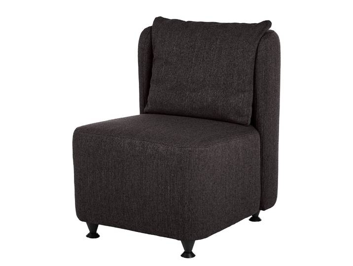 Fauteuil Kiri Gris/Basalte Tissé à plat 68 x 74 x 73cm