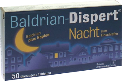 CHEPLAPHARM Arzneimittel GmbH BALDRIAN DISPERT Nacht zum Einschlafen üb.Tabl. 50 St 02859873