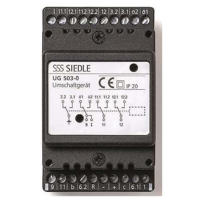 Siedle Umschaltgerät UG503-0 incl. Zug-Funktion 32950 (200032950-00)