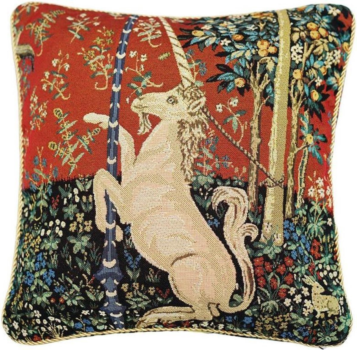 Signare Kunst kussenhoes Lady en Unicorn