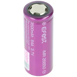 Efest IMR26650 3500mAh 3,7V Li-Ion-Akku High Drain ungeschützt 26,2x66,2mm