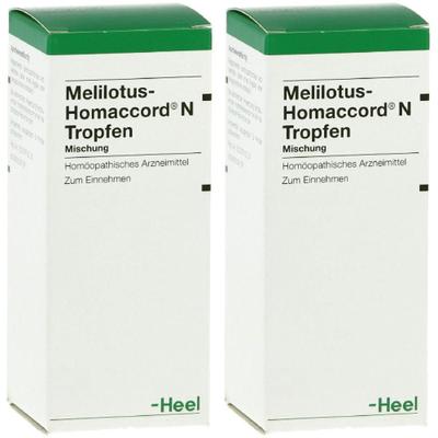 Melilotus Homaccord N Tropfen 2x 2x30 ml