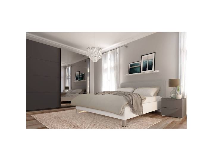 Armoire pure reflect+ 270 x 236cm Gris/Graphite 2 porte