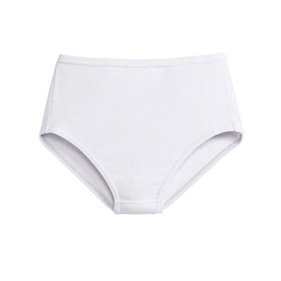 Jazz-Pants Slips WÄSCHEPUR, Damen, Gr. 40, 5 Stk., weiß (5x weiß), 95% Baumwolle, 5% Elasthan, Unterhosen