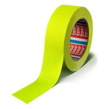 tesa Gewebeband Neon-Gelb 25m:25mm (25 mm) (04671-00054-10)