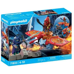 PLAYMOBIL 71833 - Heroes - Helden-Drohne gegen bösen Ninja