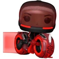 Funko Tron: Ares POP! Rides Vinyl Figur Athena with Light Cycle 15 cm