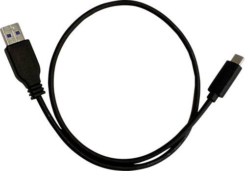 DELOCK USB3.1 Kabel C -> A St/St 1.00m schwarz Multimedia-Technik USB-Kabel