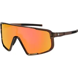 Sweet Protection, Herren, Sportbrille, Protection Memento RIG Reflect (Black, gloss crystal black, Orange), Orange, Schwarz, Braun
