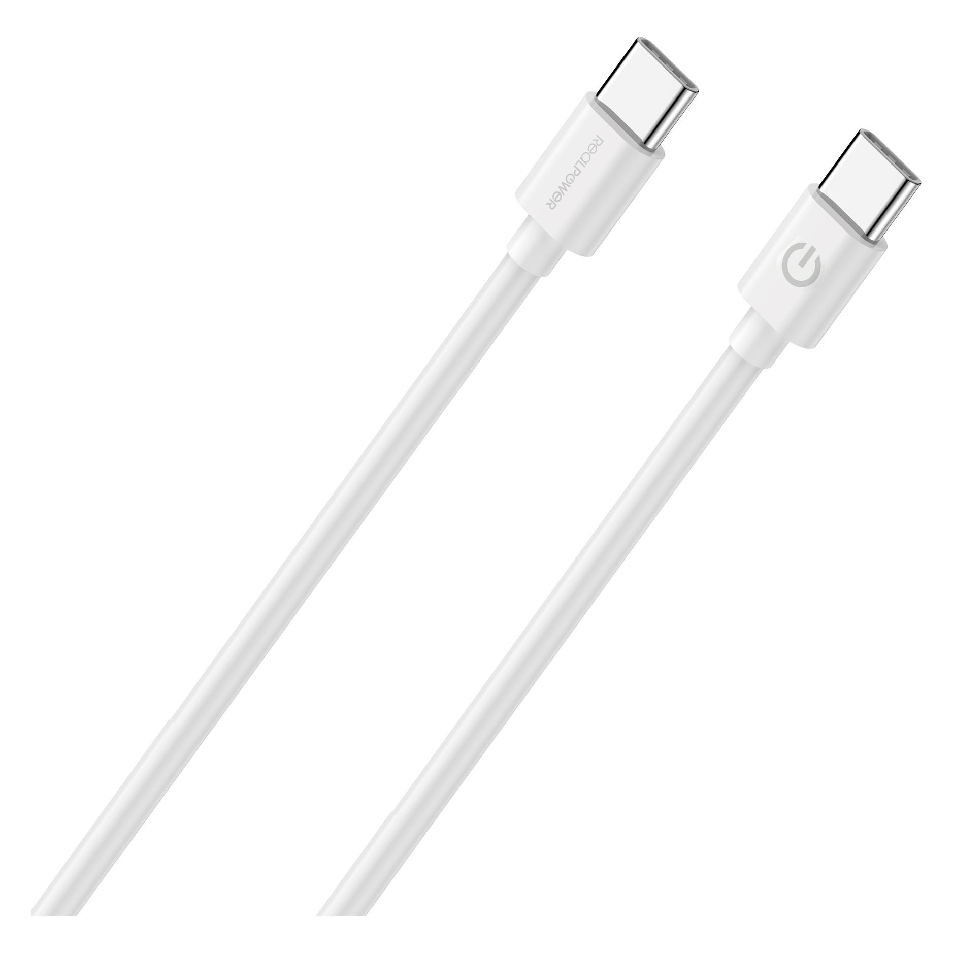 RealPower USB C - USB C (2 m, USB 2.0, 17.58 W) (404307)