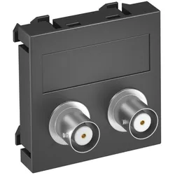OBO Bettermann Vertr Multimediaträger Audio-BNC MTG-2BC F SWGR1