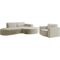 SOFASET Palma Ecksofa Sessel Ascot