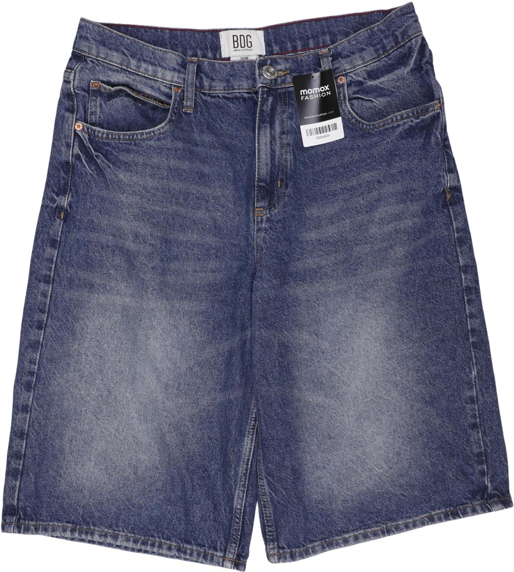 BDG Urban Outfitters Herren Shorts, Blau, Gr. W30, Baumwolle - Second Hand
